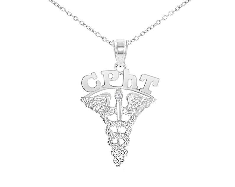 CPhT Certified Pharmacy Tech Necklace - NursingPin.com