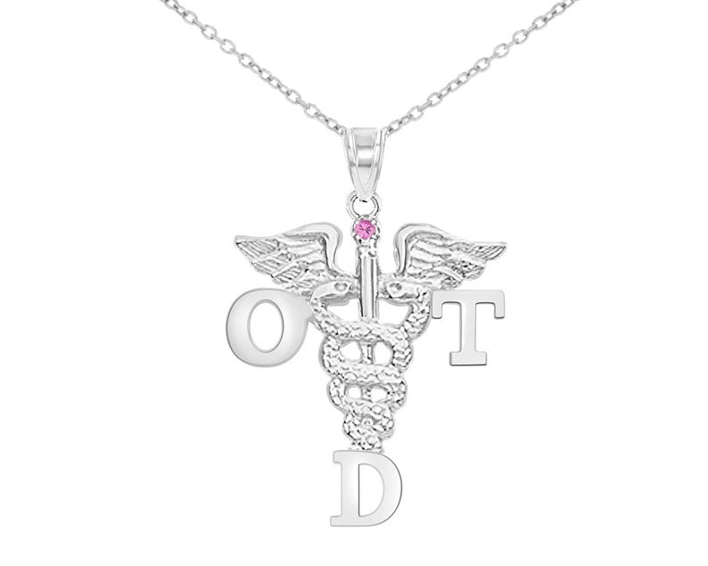 Doctor Occupational Therapy OTD Necklace - NursingPin.com