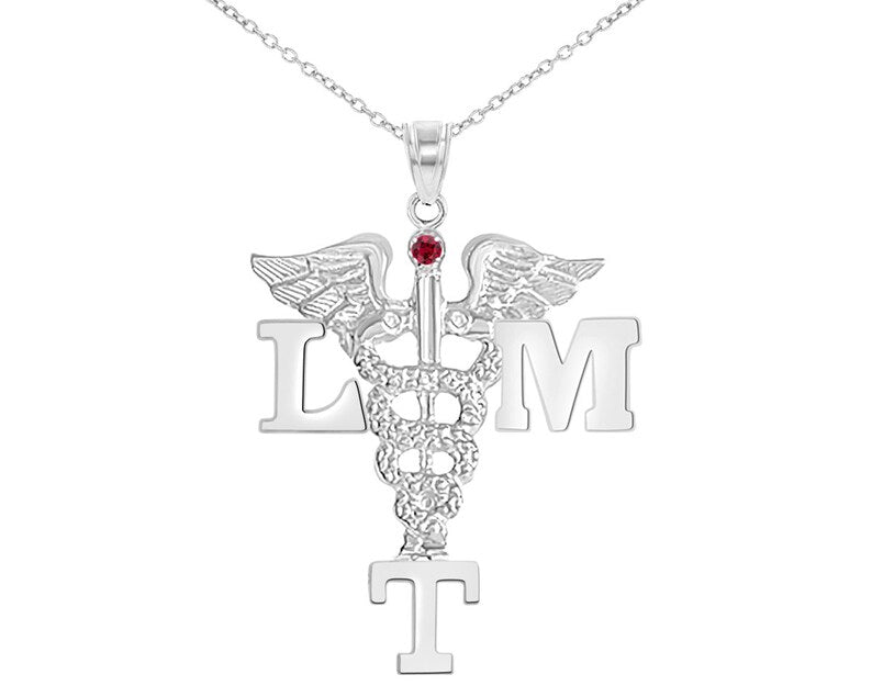 Licensed Massage Therapist LMT Necklace - NursingPin.com