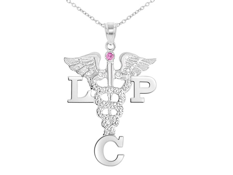 Licensed Professional Counselor Necklace - NursingPin.com