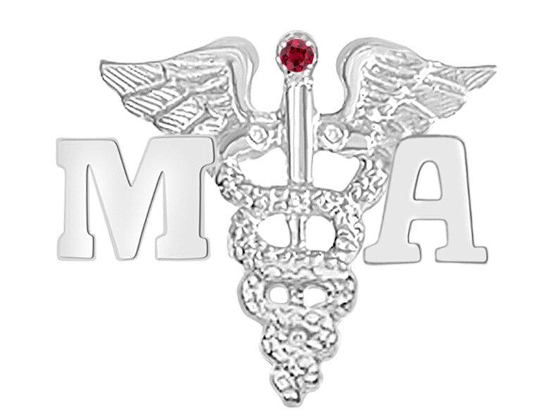 MA Medical Assistant Graduation Pin - NursingPin.com