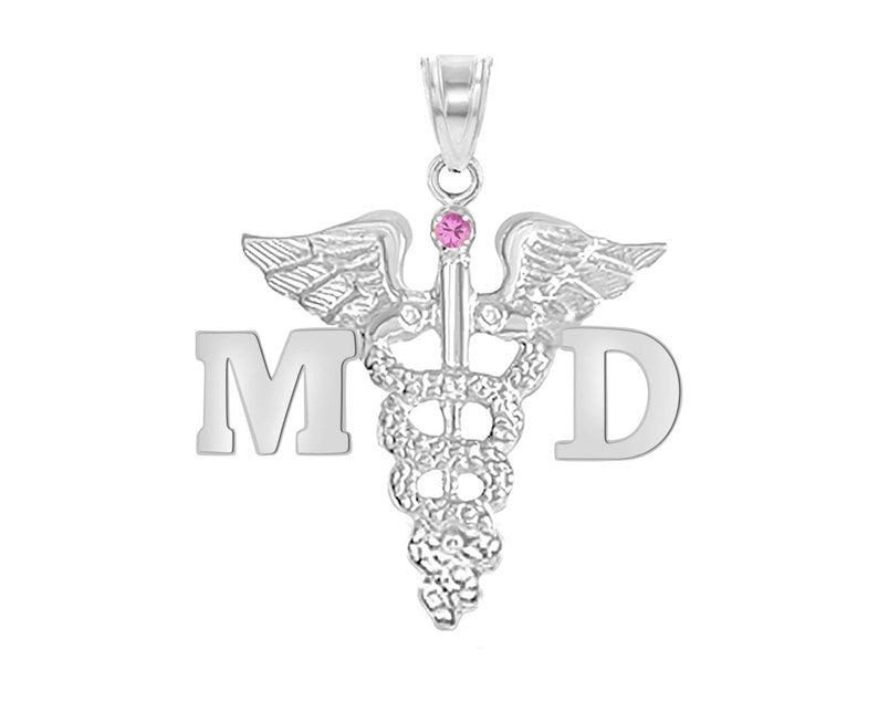 Medical Doctor MD Graduation Charm - NursingPin.com