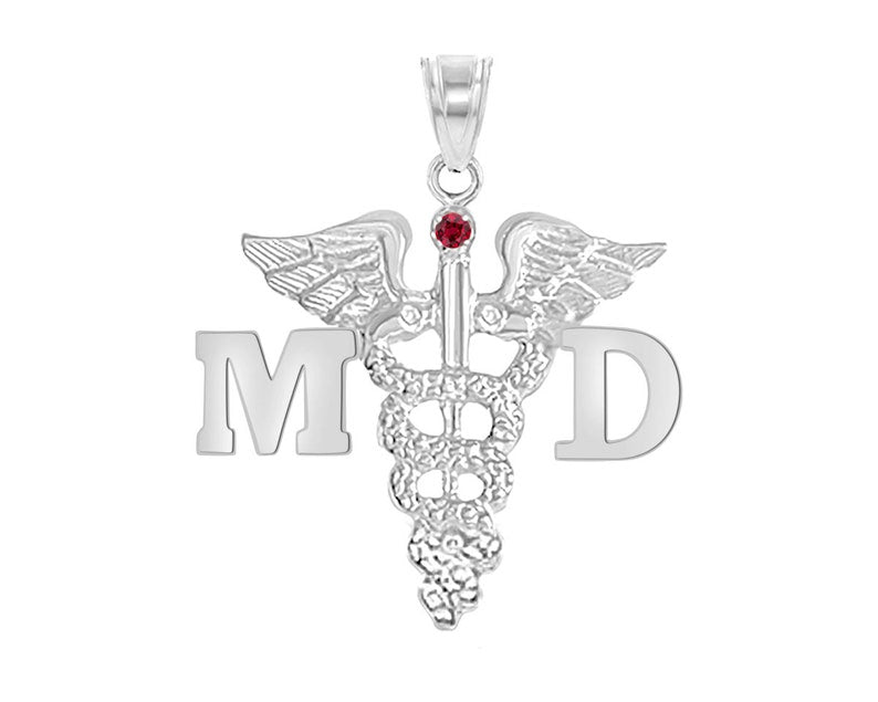 Medical Doctor MD Graduation Charm - NursingPin.com