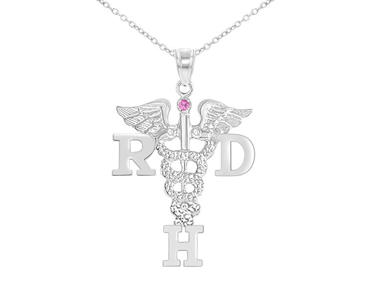 Registered Dental Hygienist RDH Necklace - NursingPin.com