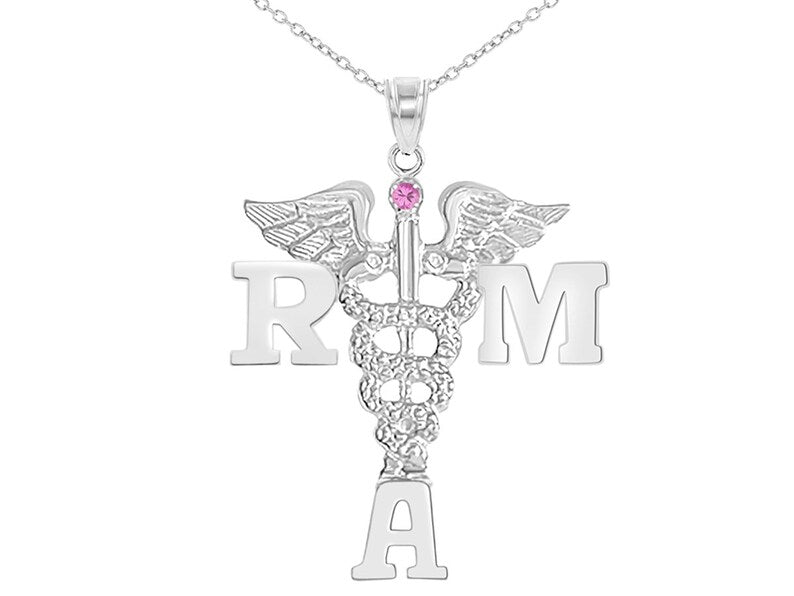 Registered Medical Asst RMA Necklace - NursingPin.com