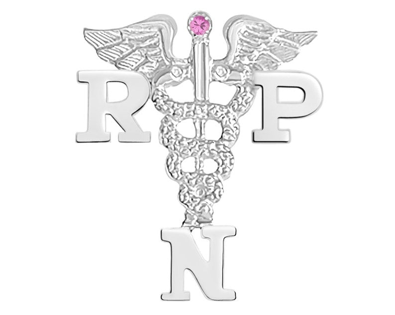 Registered Practical Nurse RPN Pin Silver - NursingPin.com