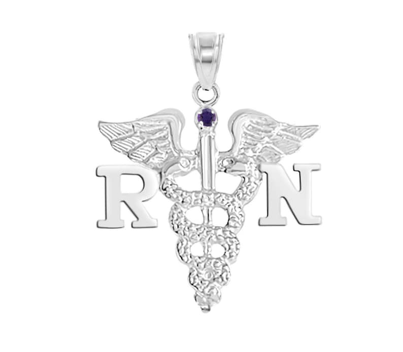 RN Charm for Registered Nurse Graduation - NursingPin.com