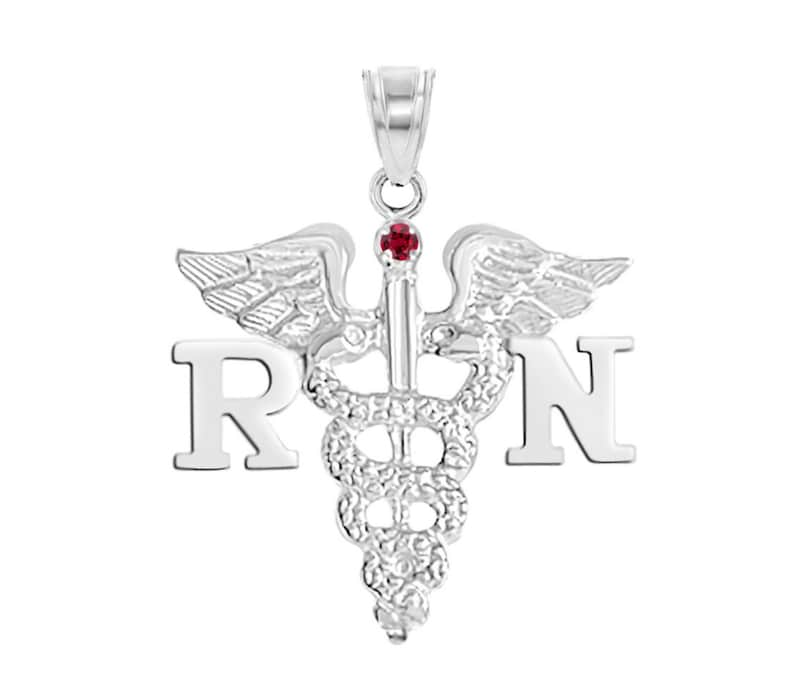 RN Charm for Registered Nurse Graduation - NursingPin.com