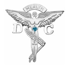 Chiropractor graduation pins, jewelry, and gifts for DC graduates.