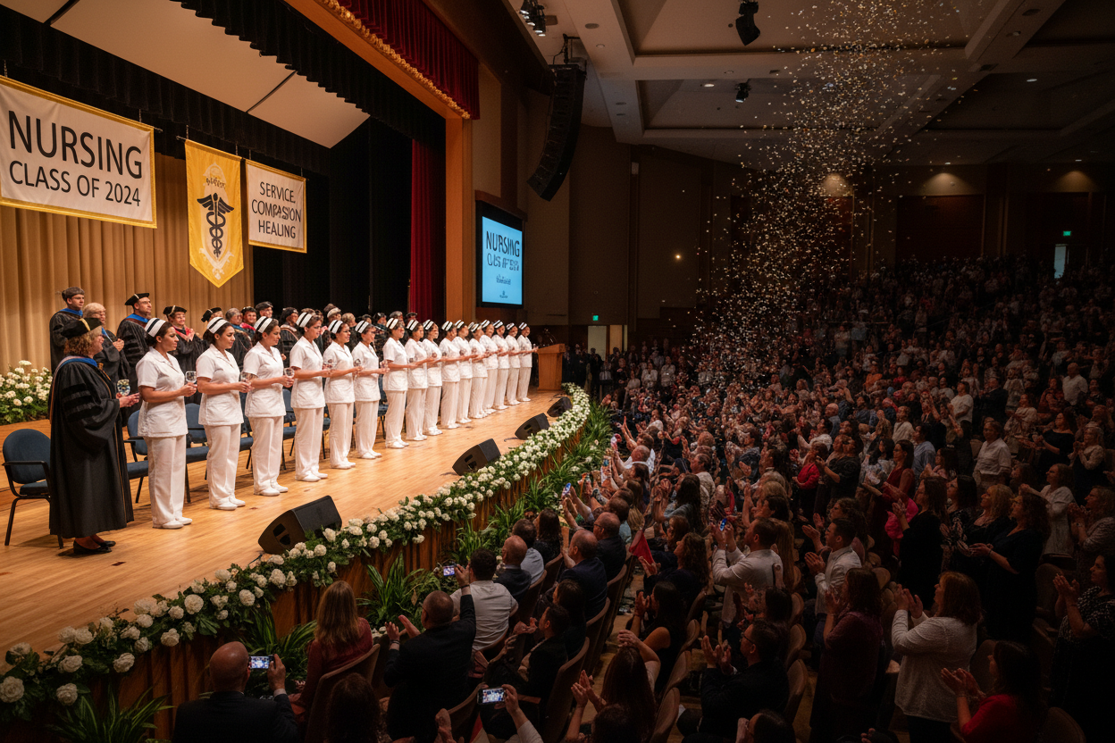Registered Nurse RN Pins for Nursing Pinning Ceremonies