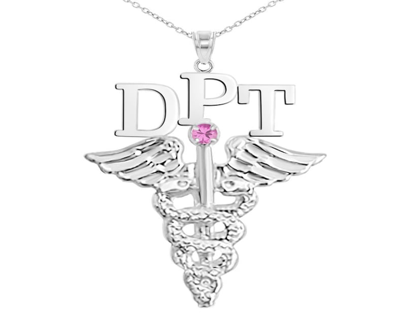 Doctor of Physical Therapy DPT Necklace - NursingPin.com