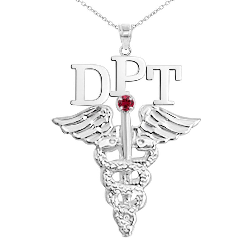 Doctor of Physical Therapy DPT Necklace - NursingPin.com
