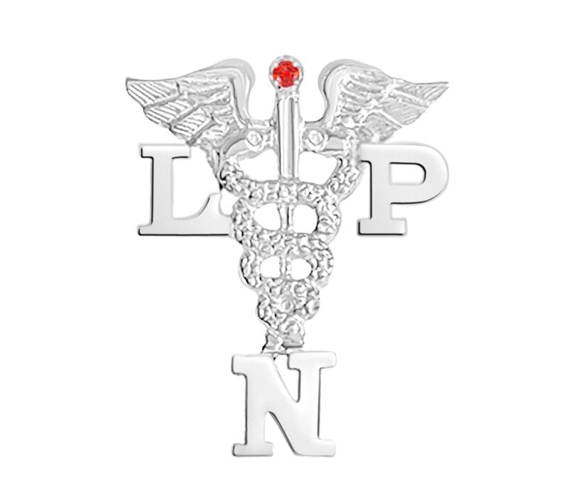LPN Nursing Pins Silver for Graduation - NursingPin.com